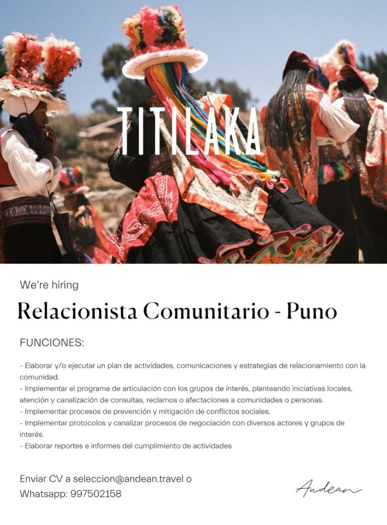 Oportunidad Laboral